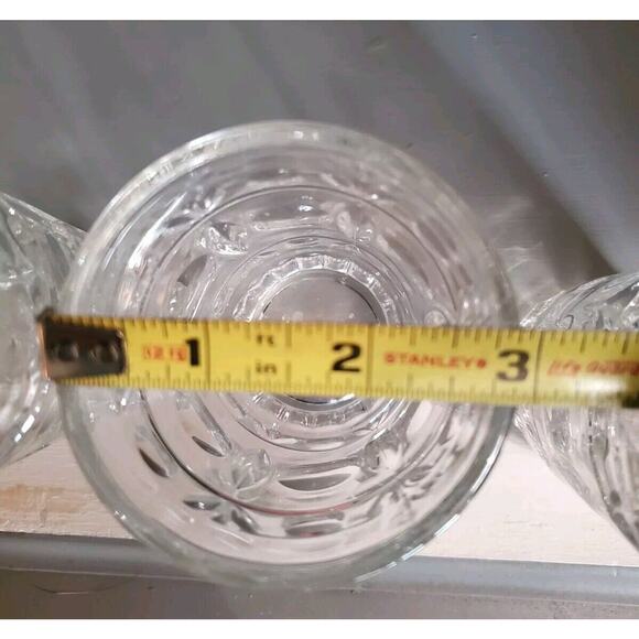 Set of 4 Vintage Indiana Colony Crystal Glass CLASSIQUE CLEAR Wine Water 12 Oz - Picture 6 of 8